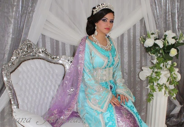 un caftan et robe de mariage 2014