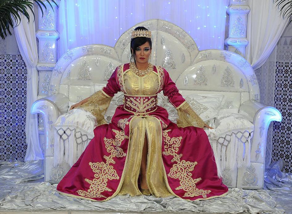 Robe de mariage – negafa marocaine