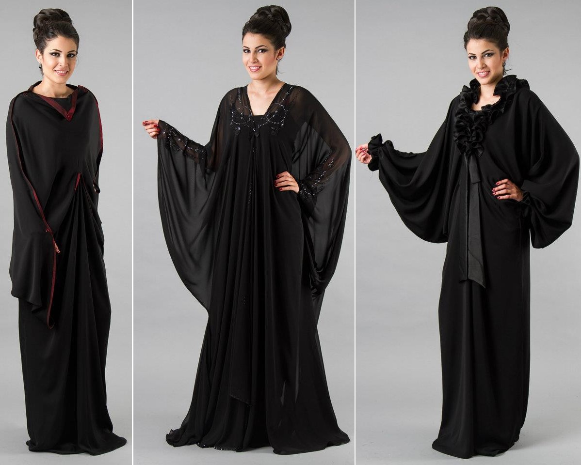 abaya simple traditionnel